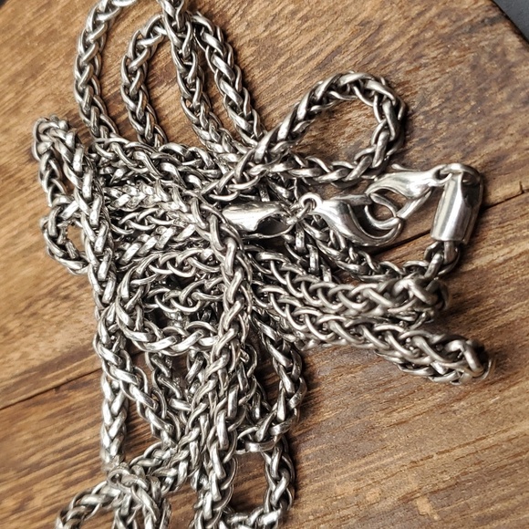 N3425‎ cable cage chain necklace - Picture 3 of 3